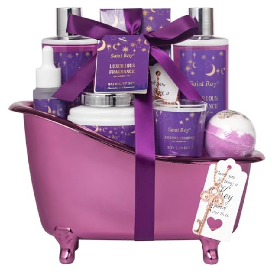 Luxury Skincare Kit - Bath Basket Spa Kit Spa Gifts