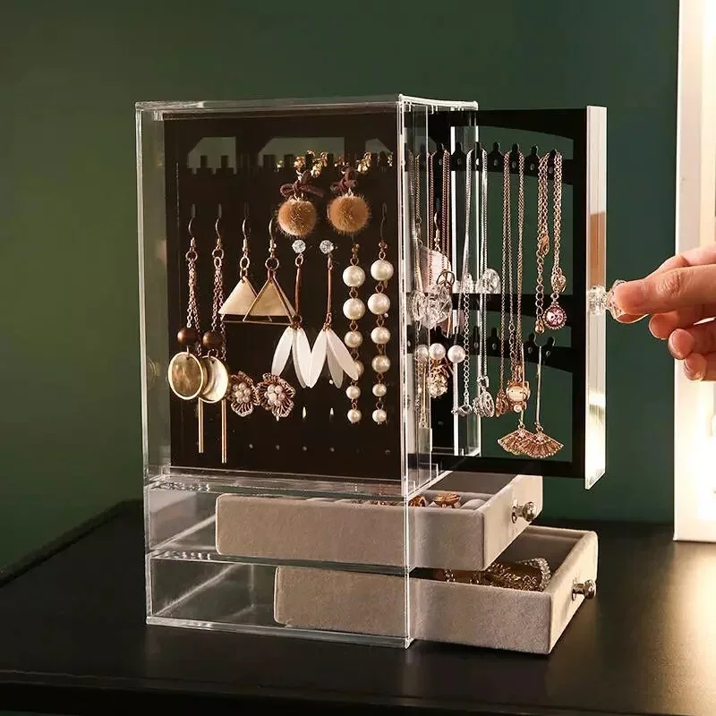 Luxury Skincare Containers - Luxury Jewelry Boxes Organizer Hanging Earrings