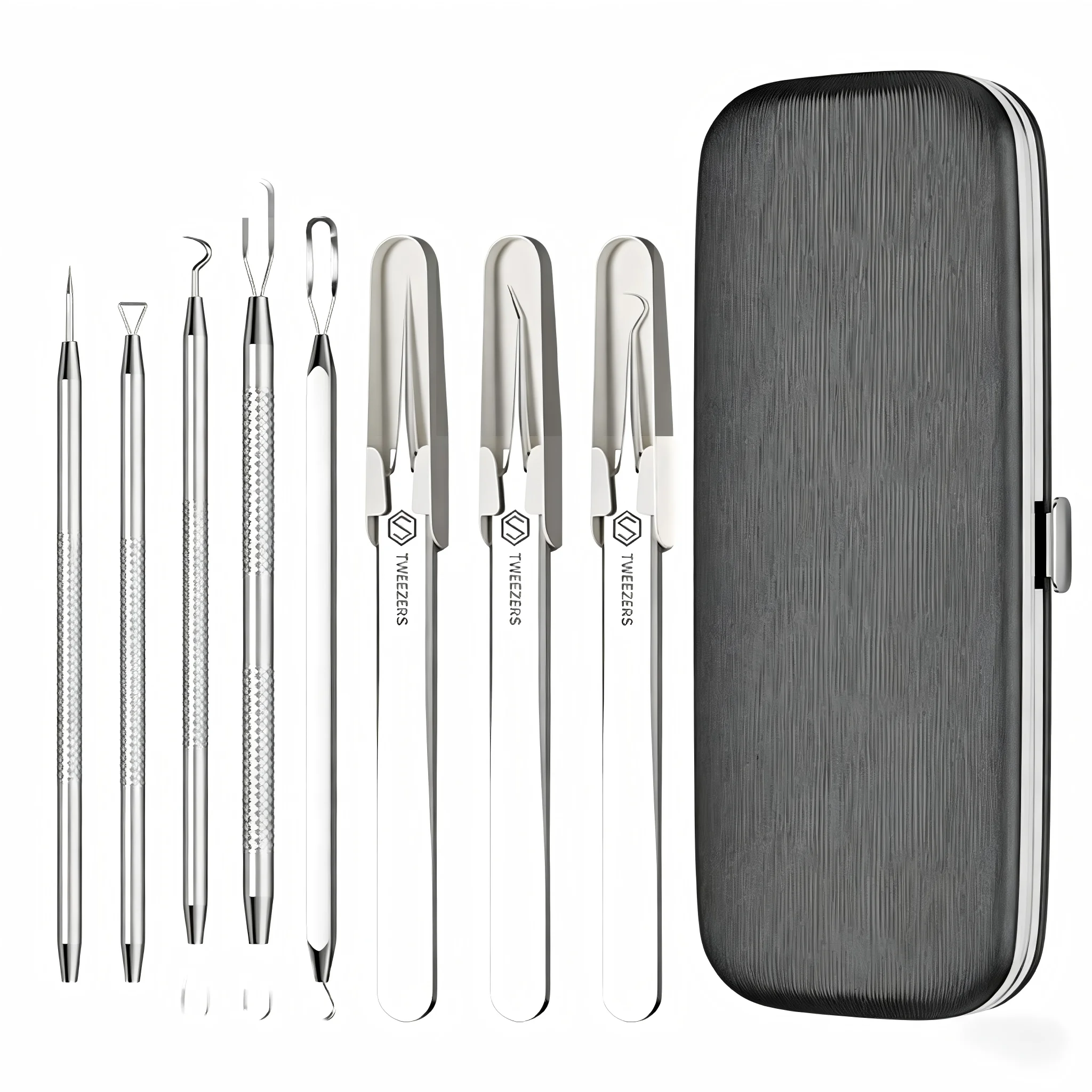 Luxury Skincare Acne - Stainless Steel Blackhead Remover Tool Kit