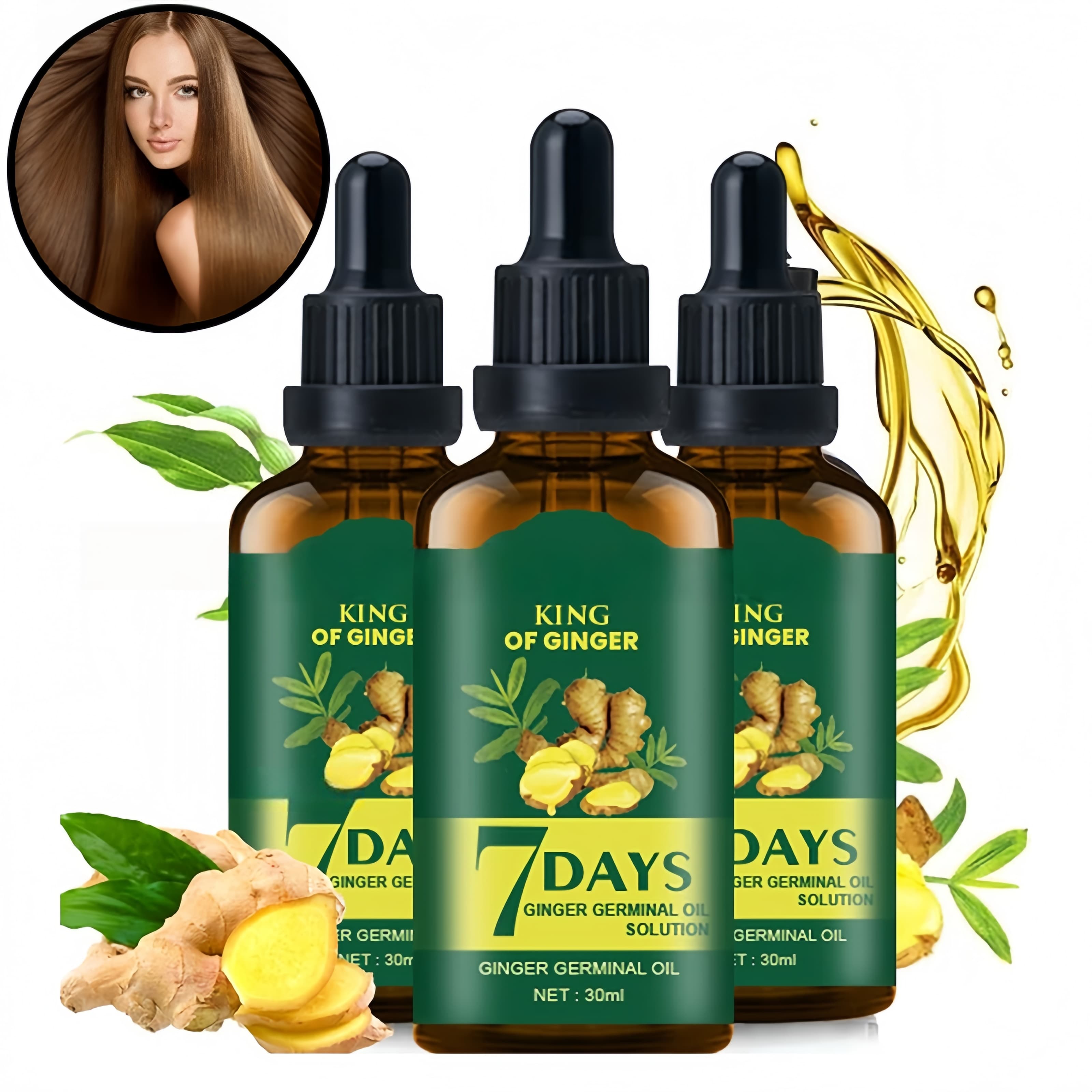 Hair Growth Oil Ginger Biotin  - Epidermal Growth Factor recensie en prijs