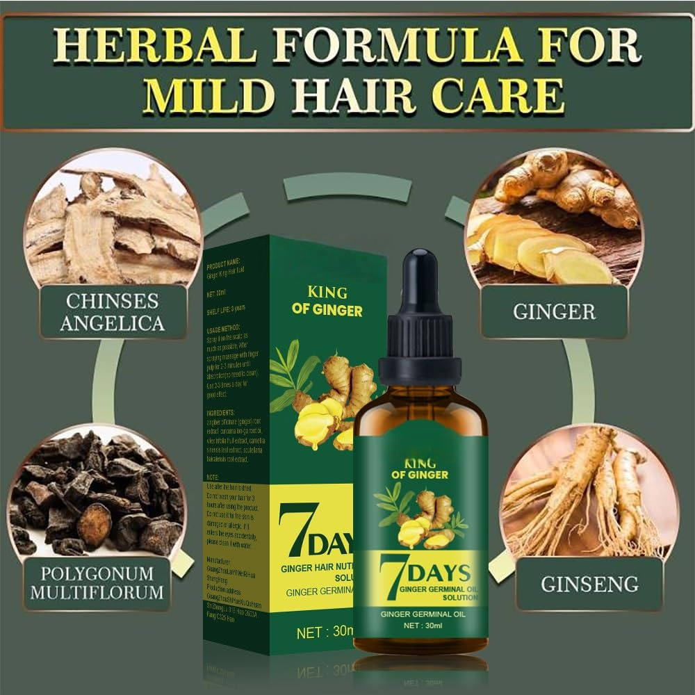Hair Growth Oil Ginger Biotin  - Epidermal Growth Factor recensie en prijs