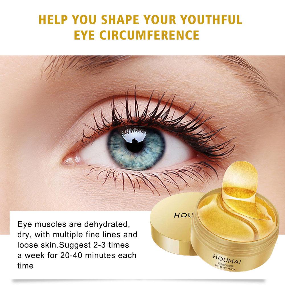 24K Gold Eye Mask 80g Hydratin - Luxury Gold Skincare recensie en prijs