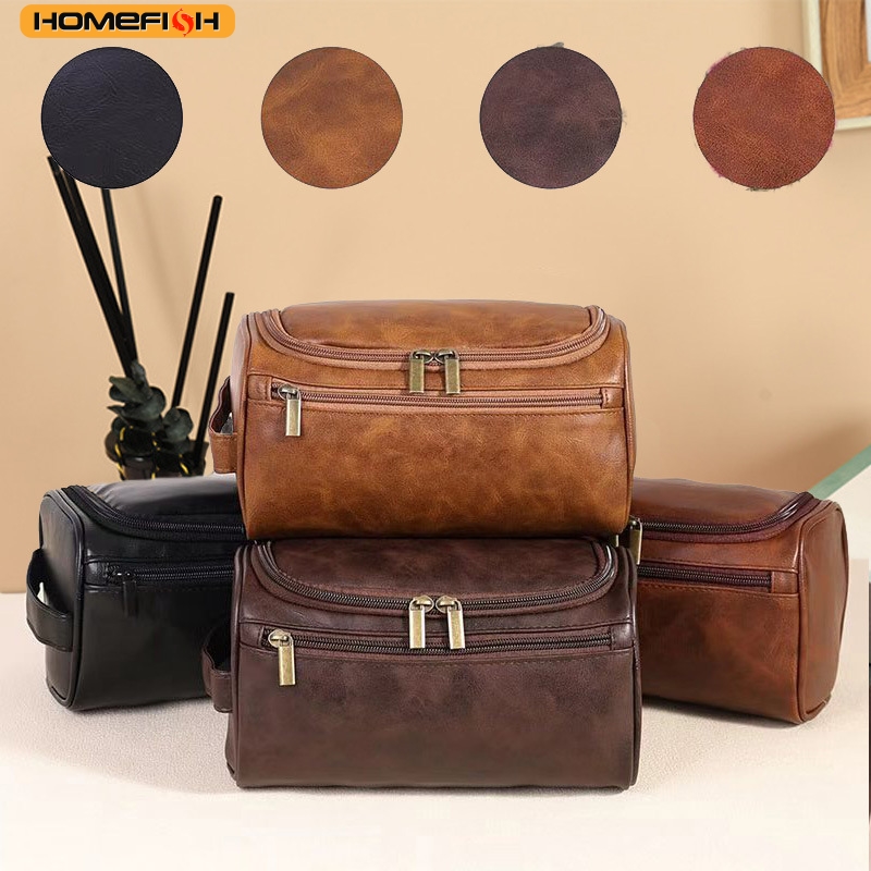 HOMEFISH Men PU Vintage Luxury - Luxury Skincare Containers recensie en prijs