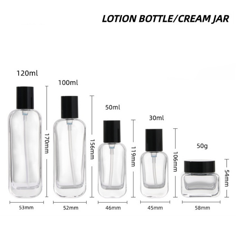 【Logo Custom】1Pcs Luxury Clear - Luxury Skincare Containers recensie en prijs