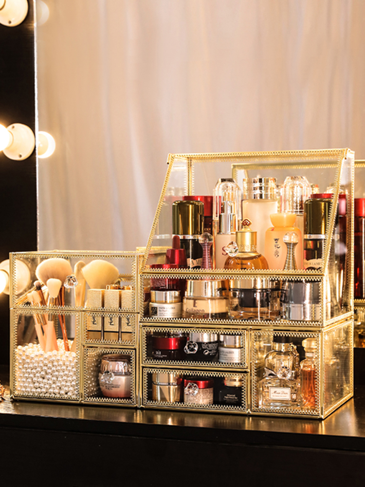 Luxury Glass Cosmetic Storage  - Luxury Skincare Mask recensie en prijs