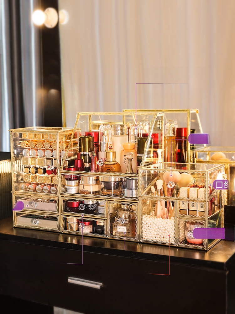 Luxury Glass Cosmetic Storage  - Luxury Skincare Mask recensie en prijs