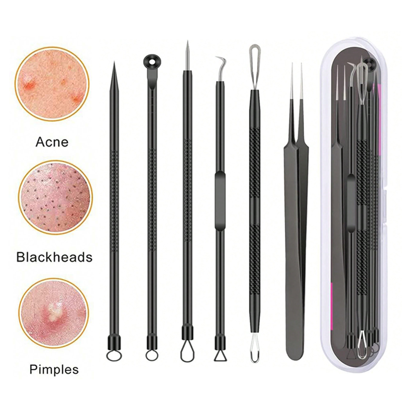 4/6PCS Face Cleaning Kit Pimpl - Luxury Skincare Acne recensie en prijs