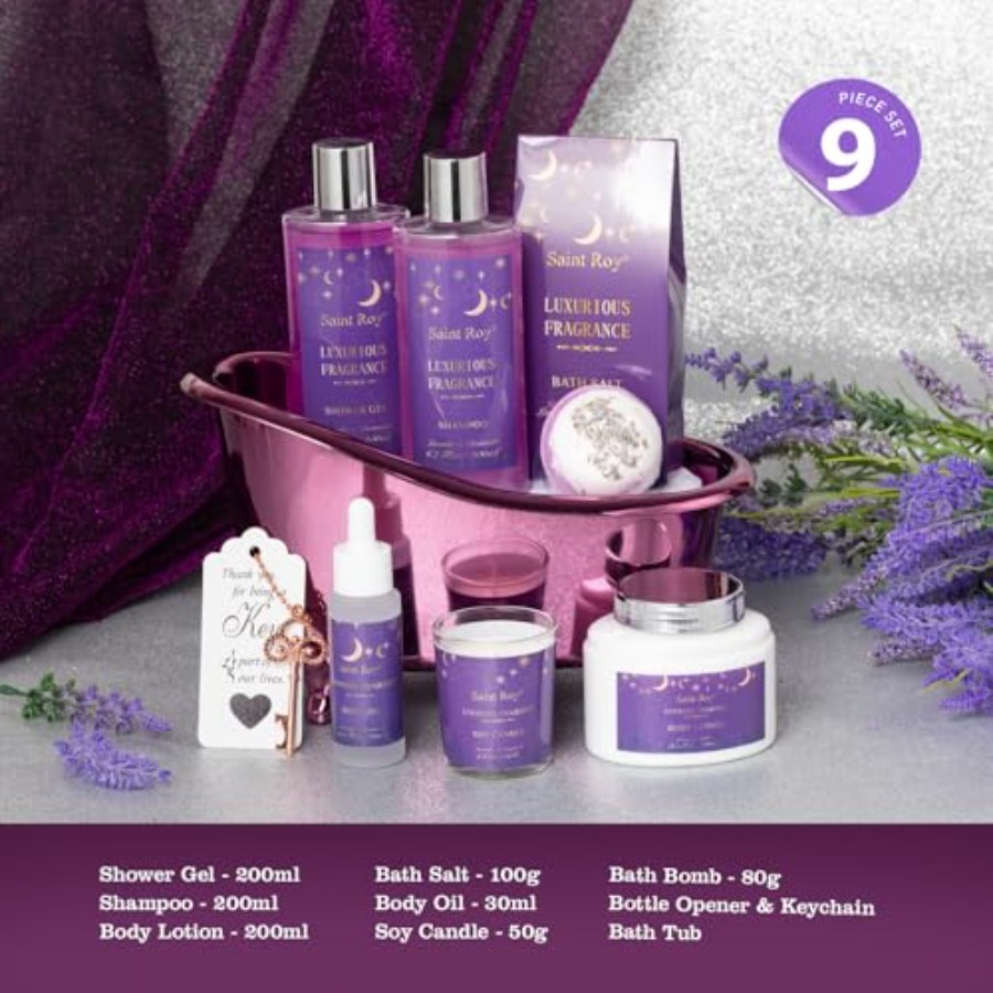 Bath Basket Spa Kit Spa Gifts  - Luxury Skincare Kit recensie en prijs
