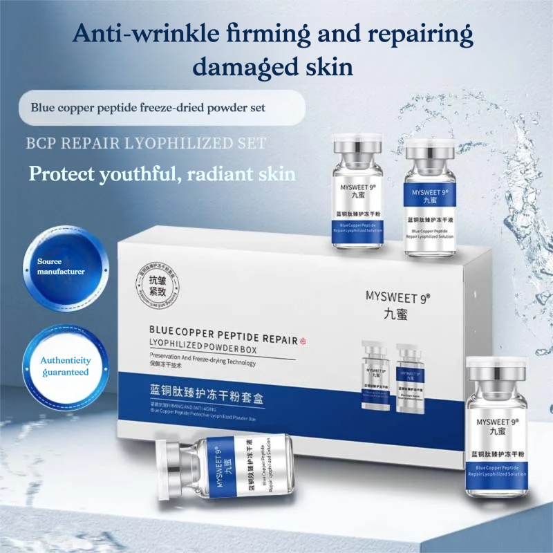 Face Blue Copper Peptide GHK-C - Oligopeptide Wrinkle recensie en prijs