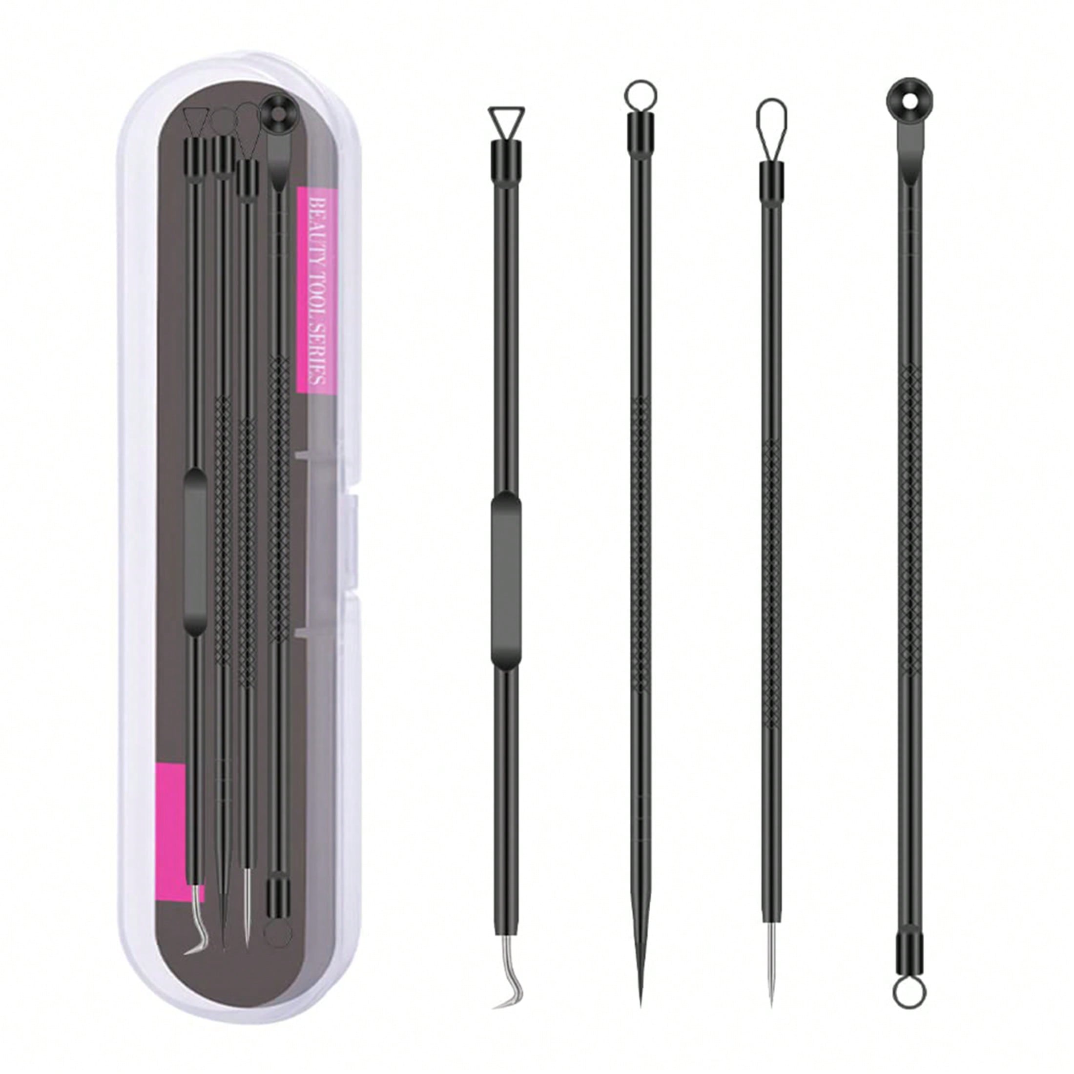 4-piece stainless steel comedo - Luxury Skincare Acne recensie en prijs