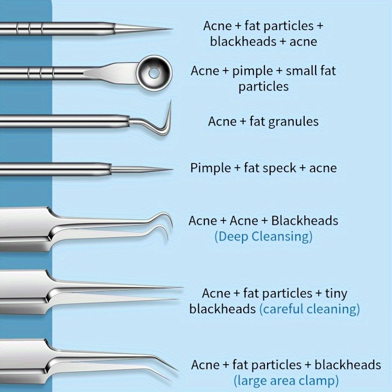 8-Piece Blackhead Removal Kit  - Luxury Skincare Acne recensie en prijs