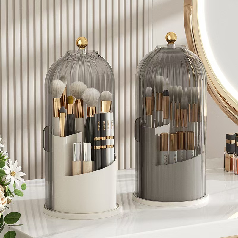 360° Rotating Makeup Brush Hol - Luxury Skincare Containers recensie en prijs