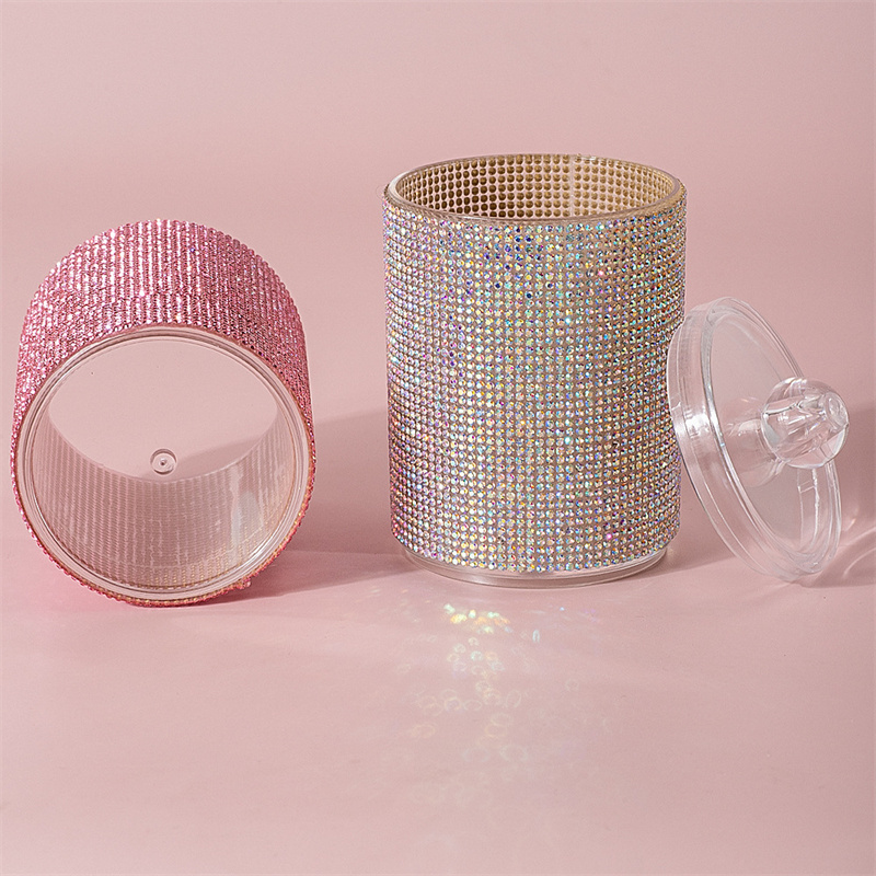 Luxury Diamond Cotton Swab Sto - Luxury Skincare Containers recensie en prijs