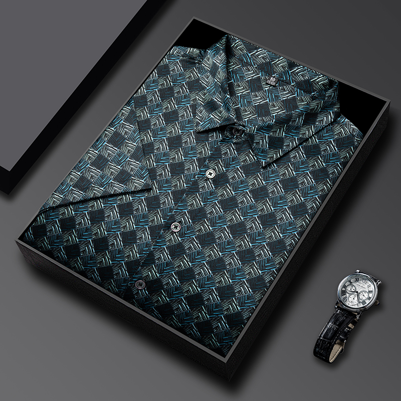 Luxurious Silk Print Shirts Fo - Luxury Skincare Men recensie en prijs