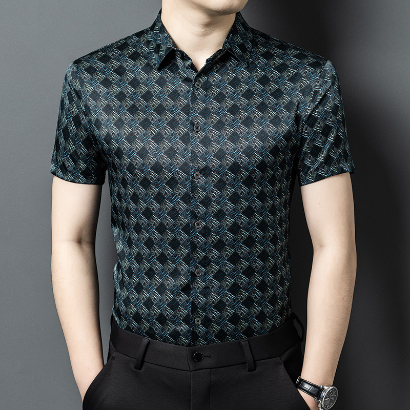 Luxurious Silk Print Shirts Fo - Luxury Skincare Men recensie en prijs
