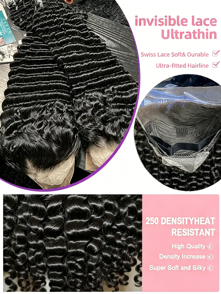 13x6 HD Loose Deep Wave Lace F - Ultra Luxury Skincare recensie en prijs
