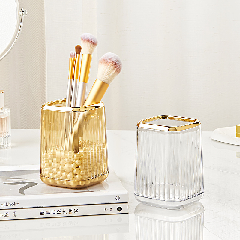 Desktop Cosmetic Brushes Stora - Luxury Skincare Containers recensie en prijs
