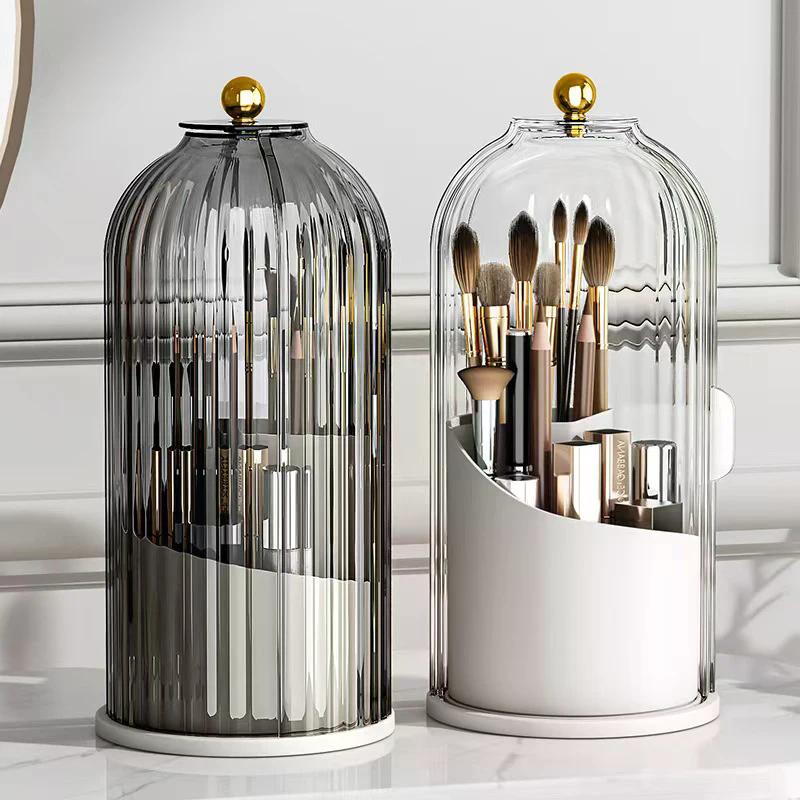 360° Rotating Makeup Brush Hol - Luxury Skincare Containers recensie en prijs