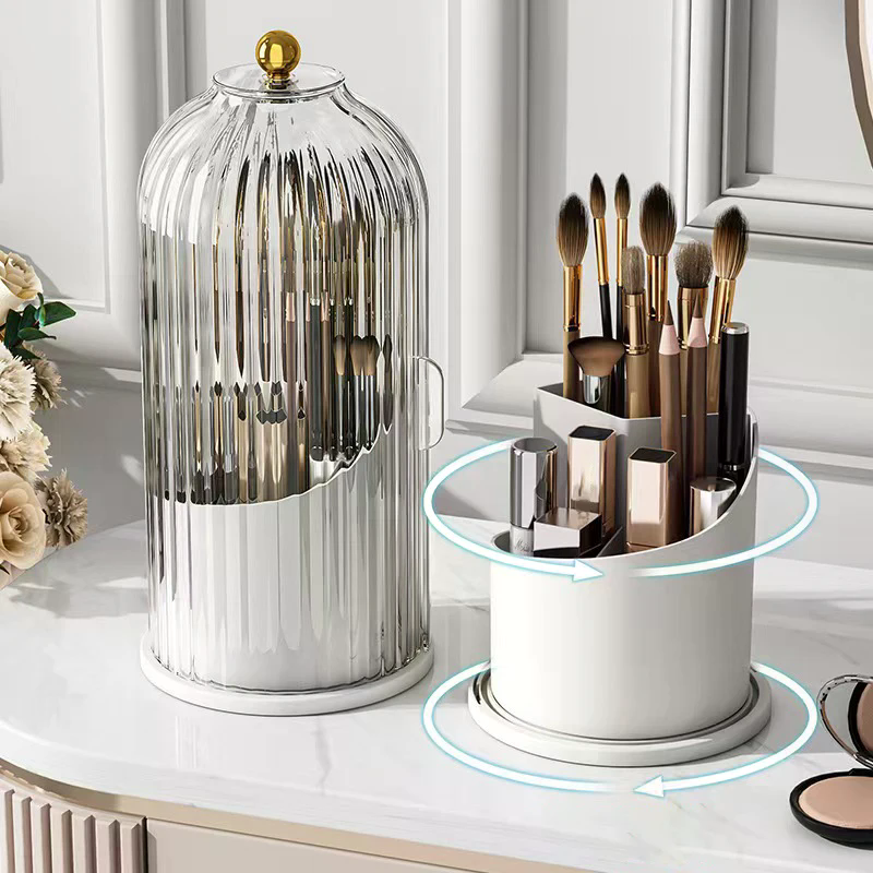 360° Rotating Makeup Brush Hol - Luxury Skincare Containers recensie en prijs
