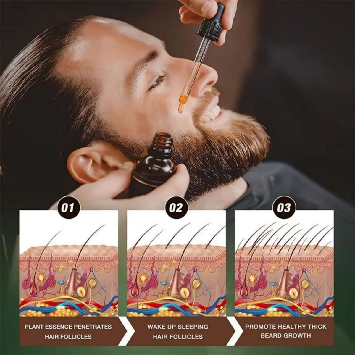 Fast Beard Growth Oil Beard Oi - Epidermal Growth Factor recensie en prijs