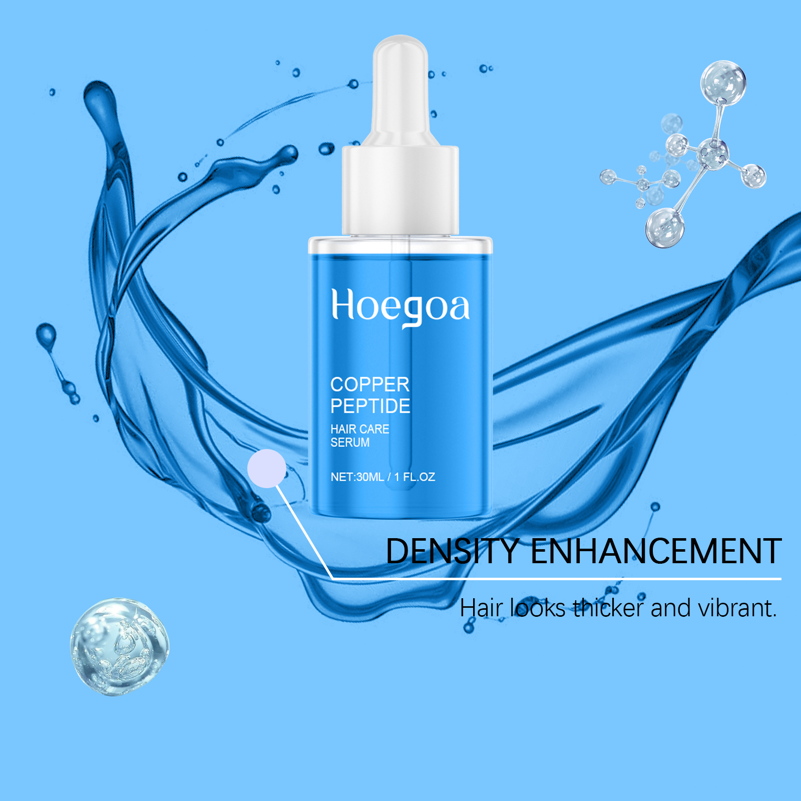 Copper Peptide Hair Serum 30ml - Epidermal Growth Factor recensie en prijs