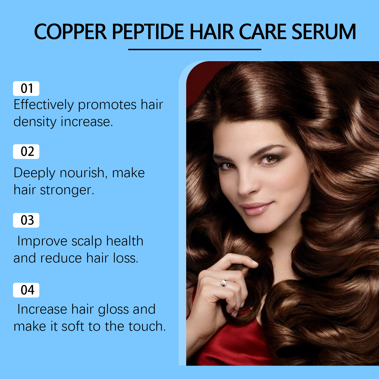 Copper Peptide Hair Serum 30ml - Epidermal Growth Factor recensie en prijs