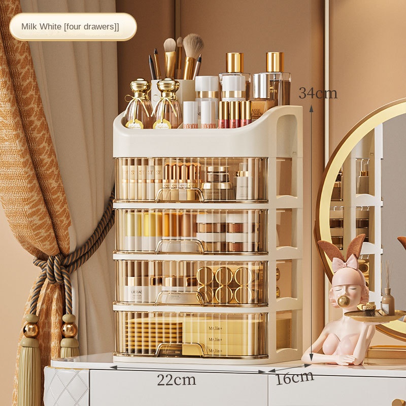 Cosmetics storage box desktop  - Luxury Skincare Mask recensie en prijs