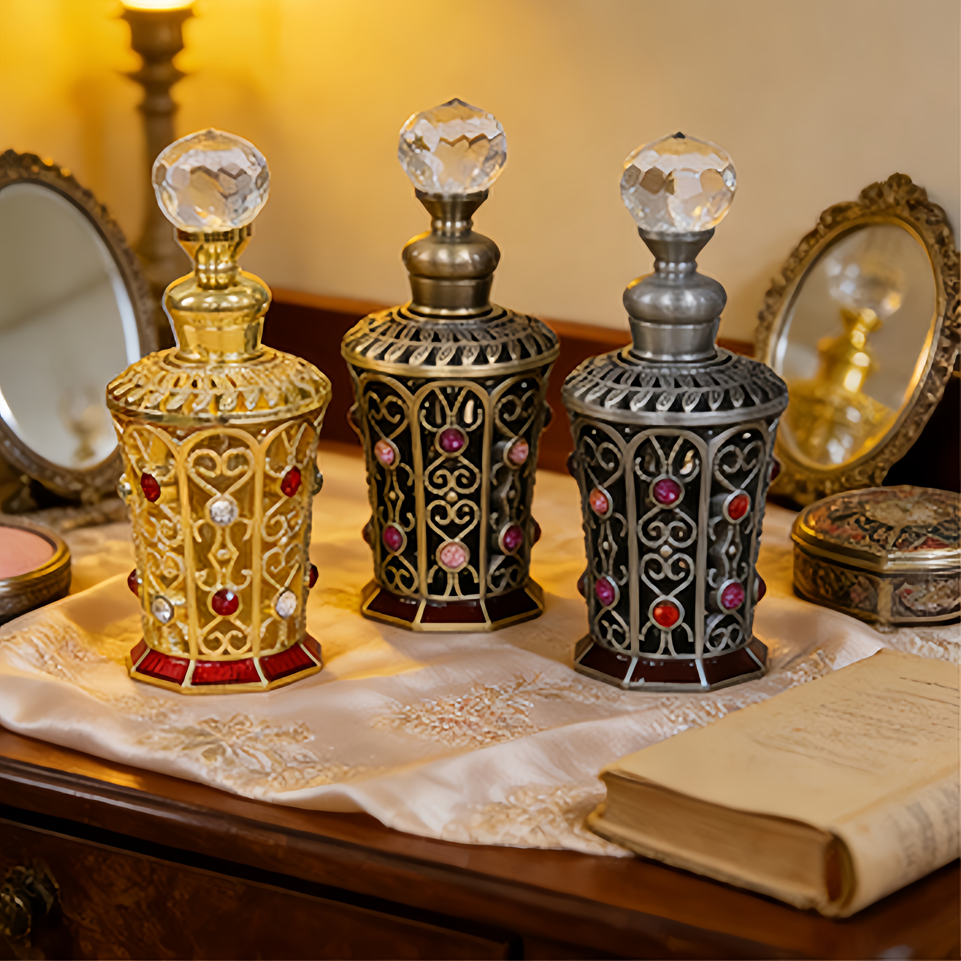 A Set of Vintage-Style Dispens - Luxury Gold Skincare recensie en prijs